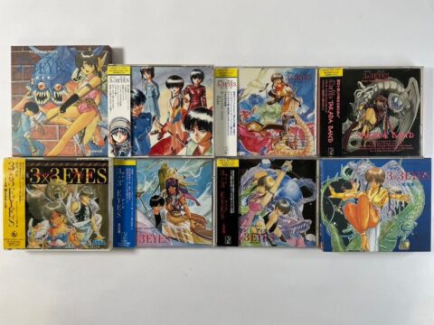 3×3EYESのCDをまとめて買取いたしました。