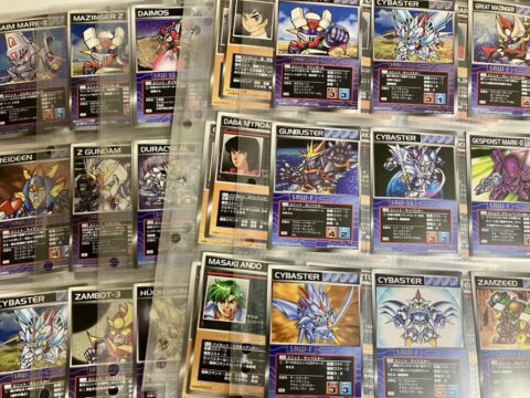 スーパーロボット大戦 スクランブルギャザーのカードをまとめて高価買取いたしました！