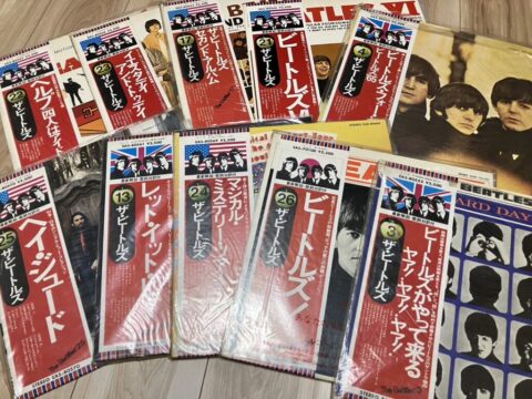 ビートルズのレコードを高価買取しました！