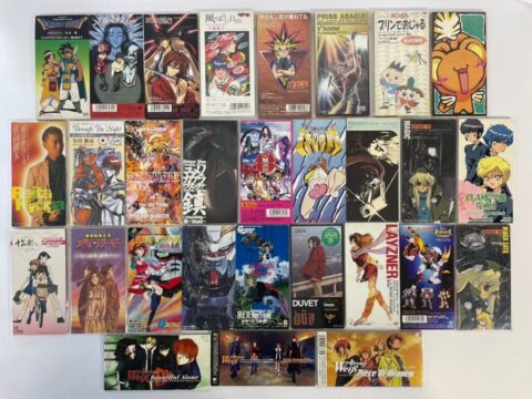 8cmシングル　アニメ系CDをまとめて買取いたしました！